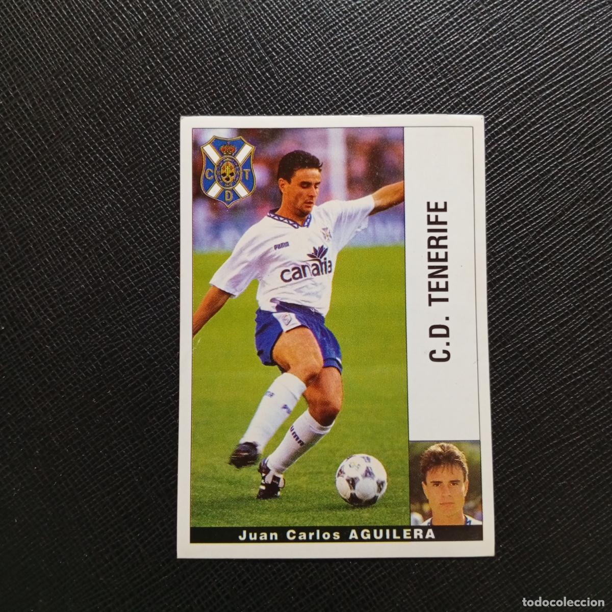 Cromos de F&uacute;tbol: AGUILERA TENERIFE PANINI 1995 1996 CROMO FUTBOL LIGA 95 96 - SIN PEGAR - A168 PG91