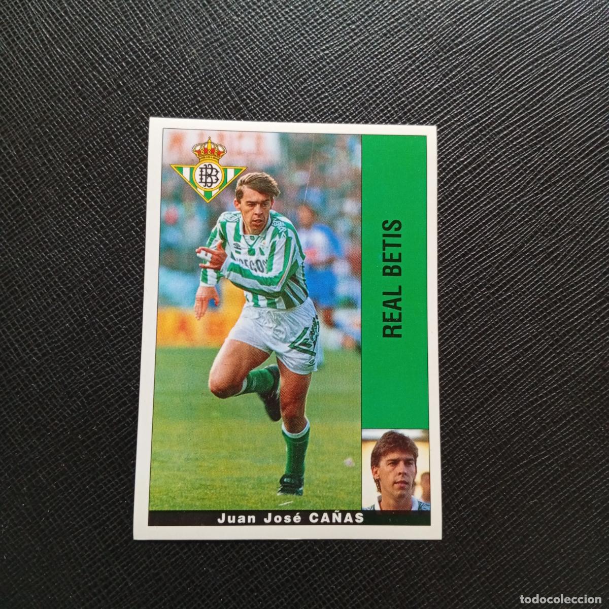 Cromos de F&uacute;tbol: CA&Ntilde;AS REAL BETIS PANINI 1995 1996 CROMO FUTBOL LIGA 95 96 - SIN PEGAR - A168 PG91