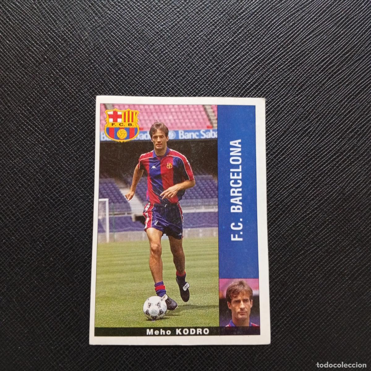 Cromos de F&uacute;tbol: KODRO BARCELONA PANINI 1995 1996 CROMO FUTBOL LIGA 95 96 - SIN PEGAR - A168 PG109 B