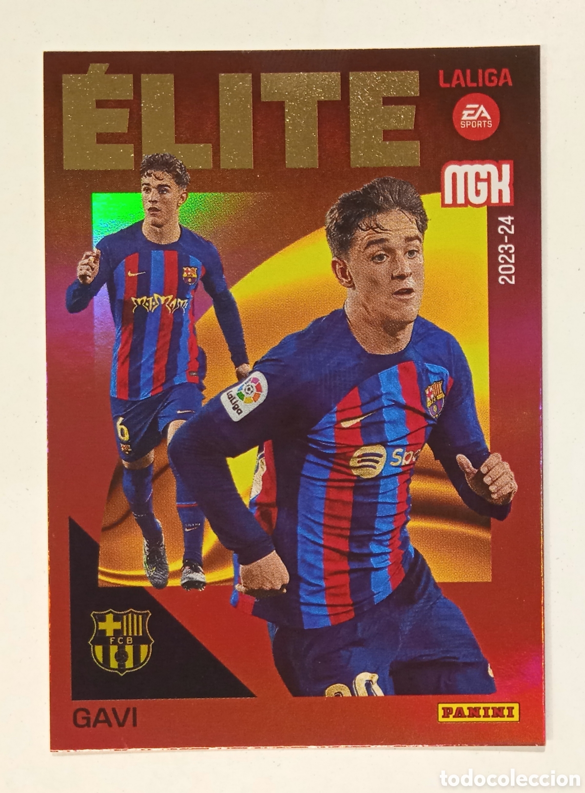 Cromos de F&uacute;tbol: LEWANDOWSKI FC BARCELONA 2023 2024 23 24 PANINI MEGACRACKS LALIGA 9
