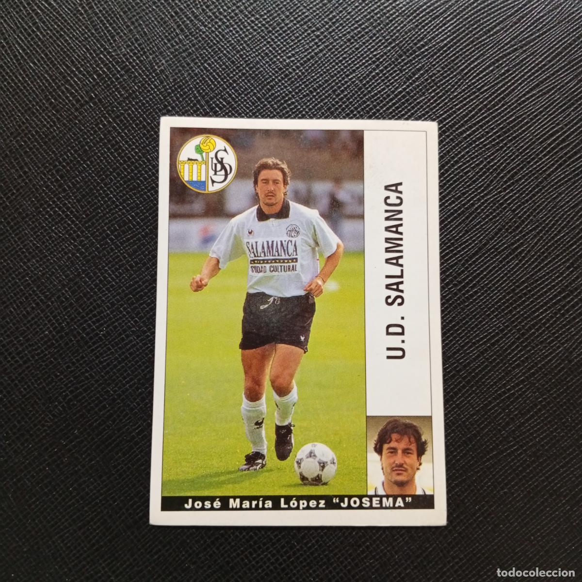 Cromos de F&uacute;tbol: JOSEMA SALAMANCA PANINI 1995 1996 CROMO FUTBOL LIGA 95 96 - SIN PEGAR - A168 PG109