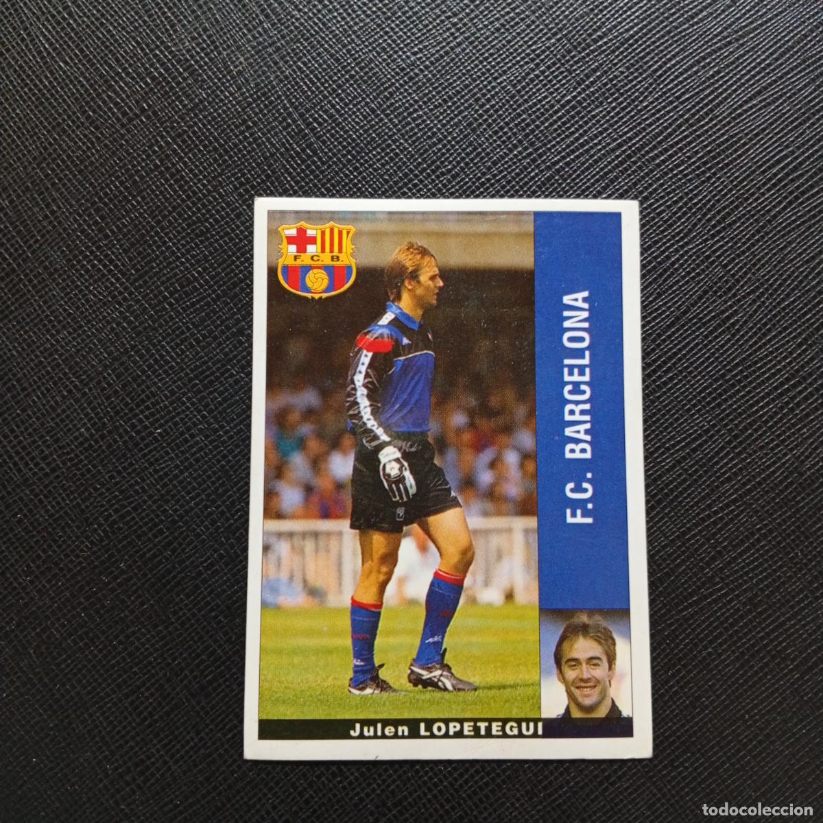 Cromos de F&uacute;tbol: LOPETEGUI BARCELONA PANINI 1995 1996 CROMO FUTBOL LIGA 95 96 - SIN PEGAR - A168 PG109