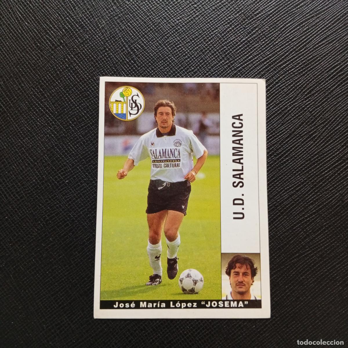 Cromos de F&uacute;tbol: JOSEMA SALAMANCA PANINI 1995 1996 CROMO FUTBOL LIGA 95 96 - SIN PEGAR - A168 PG127