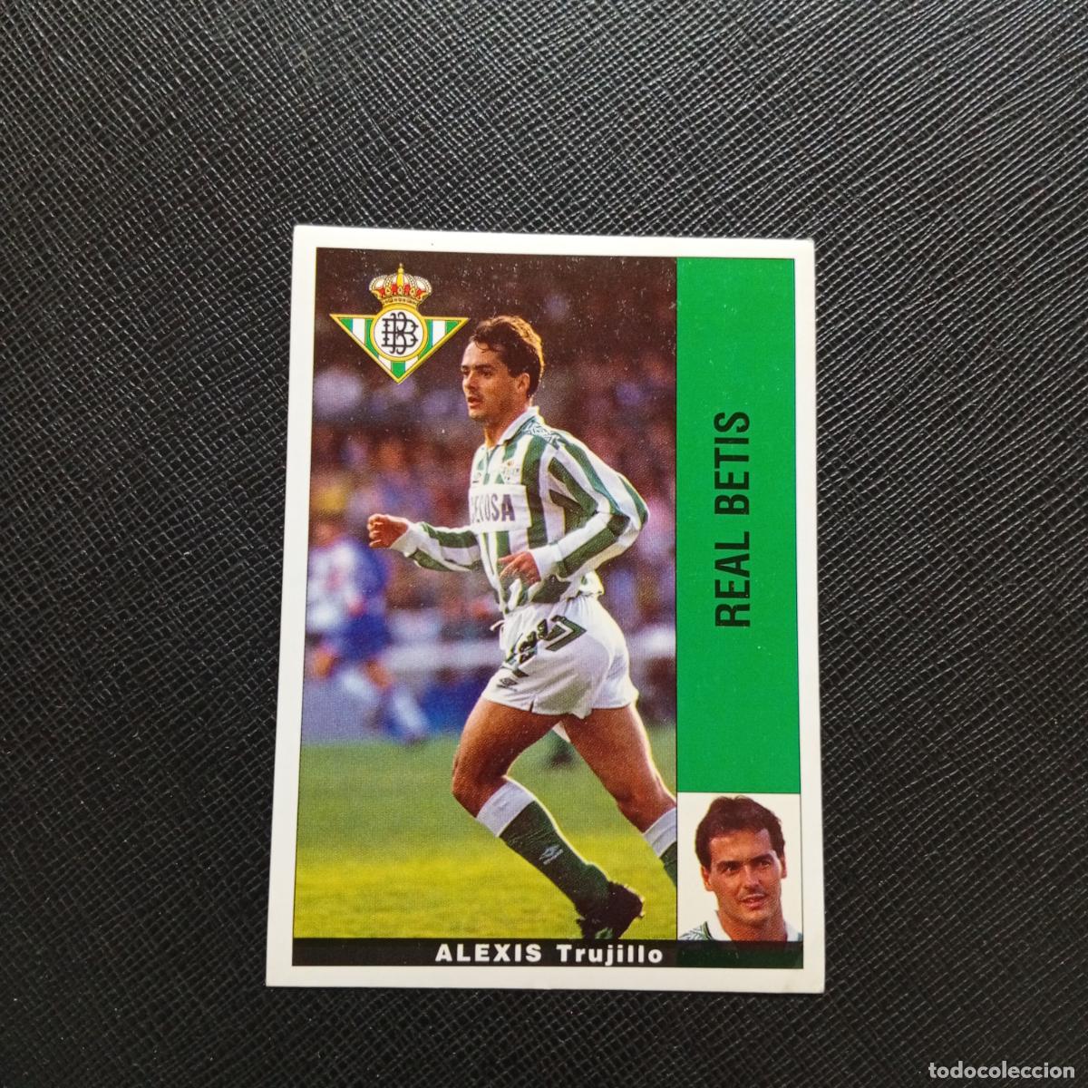Cromos de F&uacute;tbol: ALEXIS REAL BETIS PANINI 1995 1996 CROMO FUTBOL LIGA 95 96 - SIN PEGAR - A168 PG127
