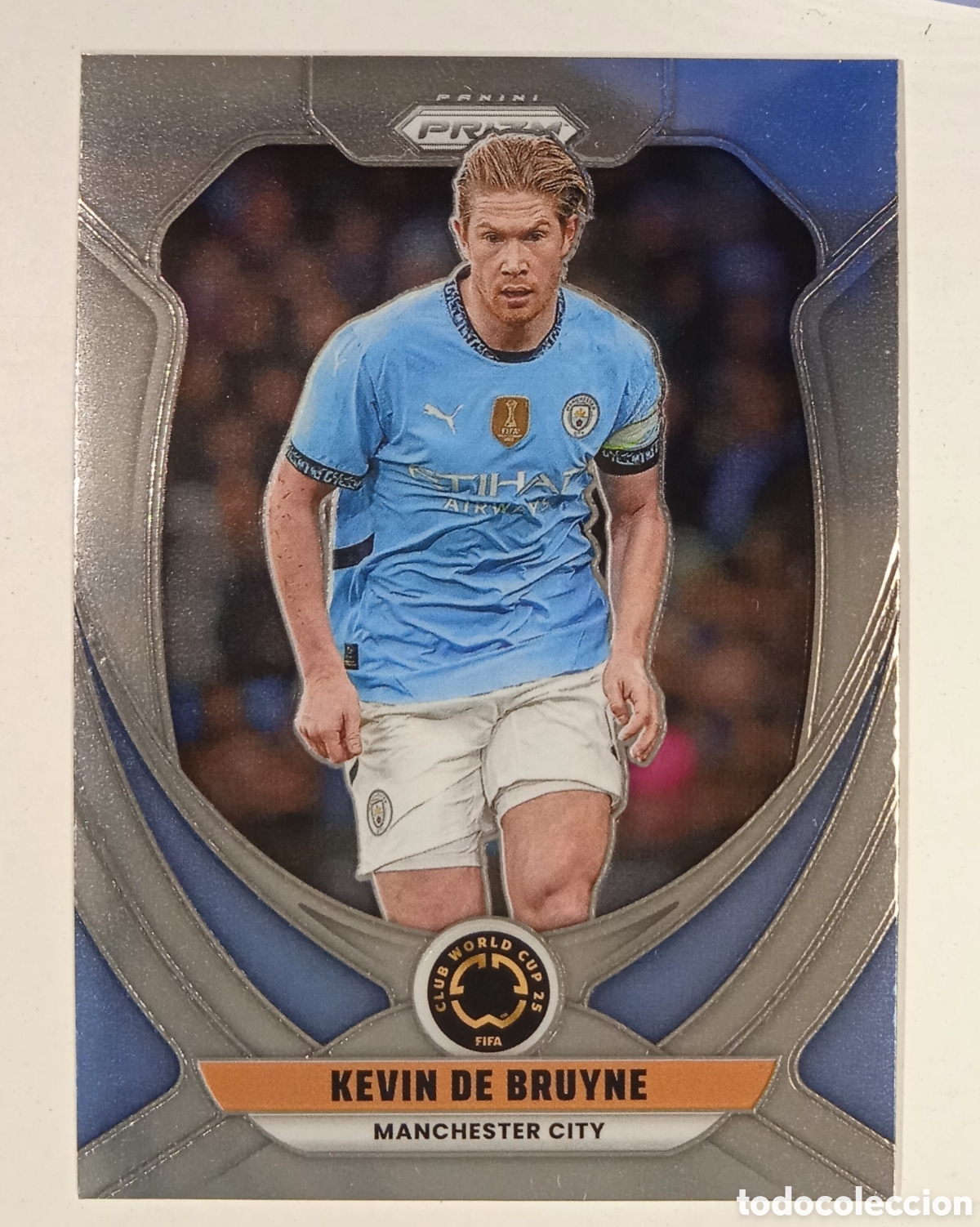 Cromos de F&uacute;tbol: KEVIN DE BRUYNE MANCHESTER CITY 2025 PANINI PRIZM 139