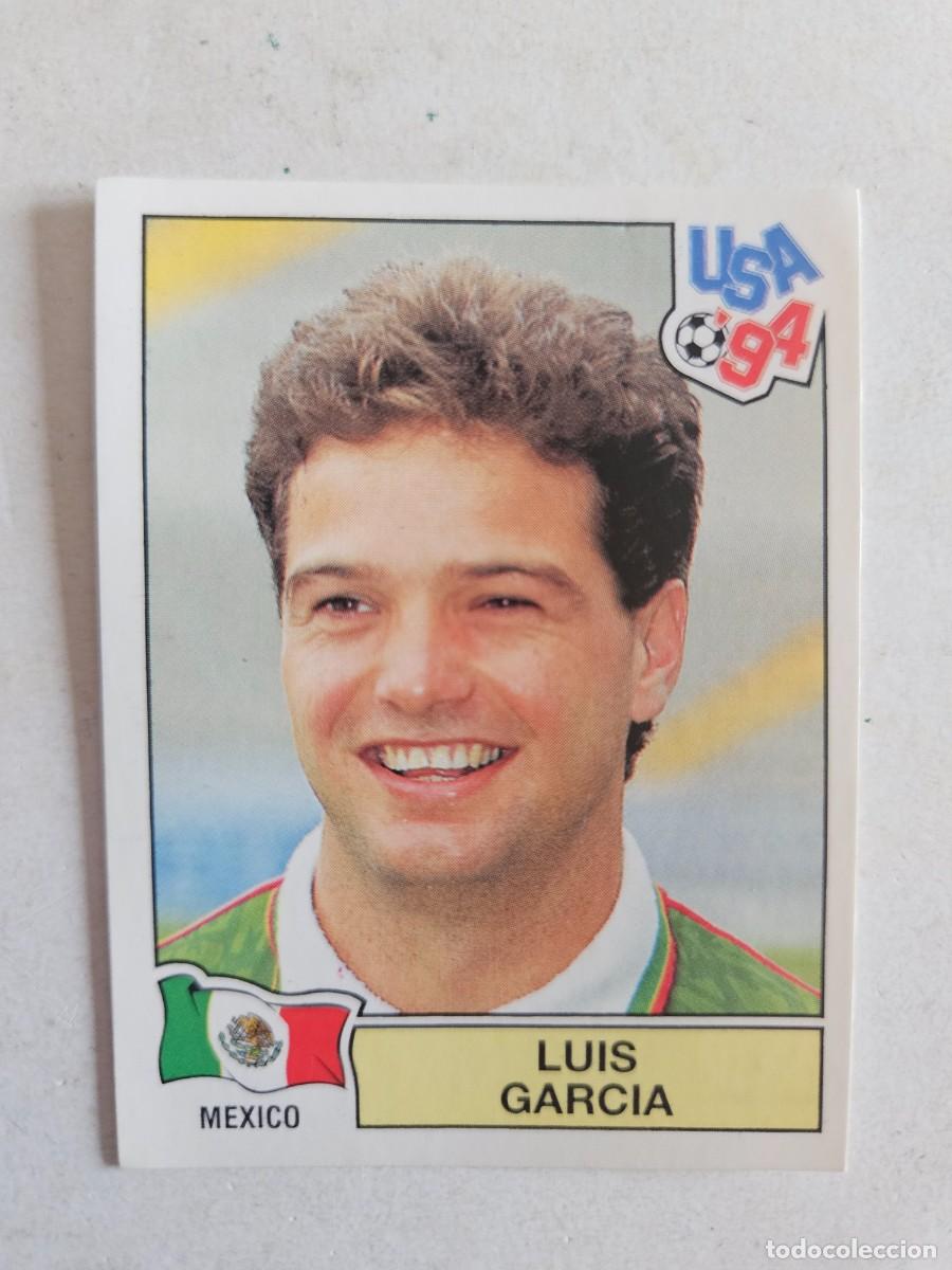 Cromos de F&uacute;tbol: LUIS GARCIA MEXICO 374 MUNDIAL USA 1994 94 PANINI NUNCA PEGADO SIN PEGAR