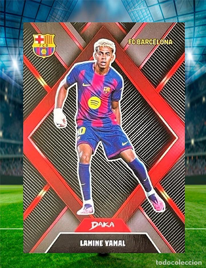 Cromos de F&uacute;tbol: Lamine Yamal - Sharp Rhombus Rima - 2025 Daka FC Barcelona - #SR-5