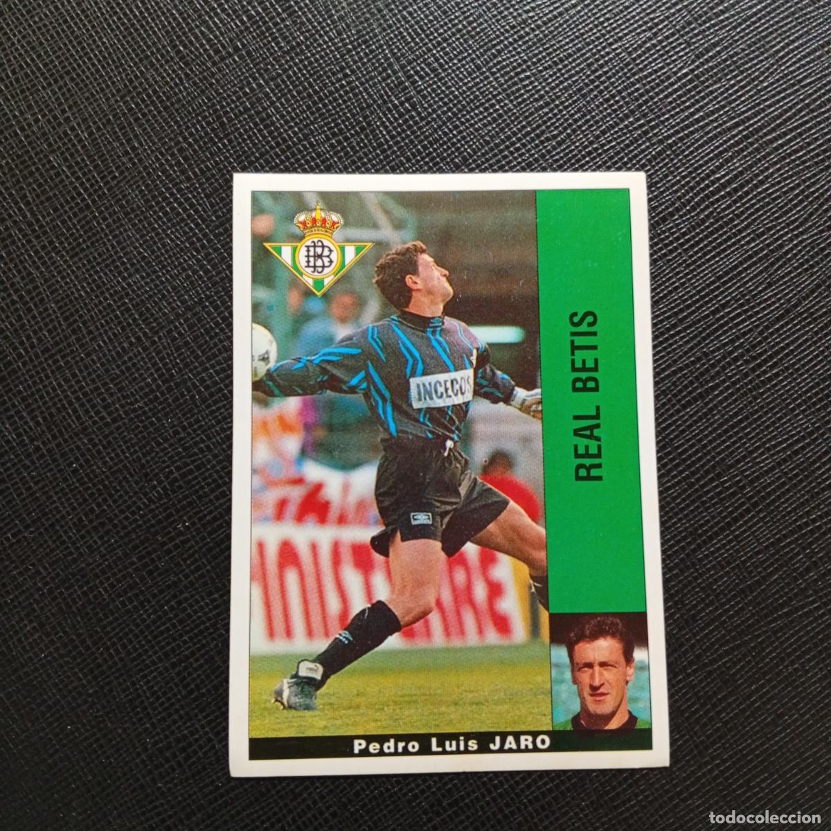 Football Stickers: JARO REAL BETIS PANINI 1995 1996 CROMO FUTBOL LIGA 95 96 - SIN PEGAR - A168 PG136