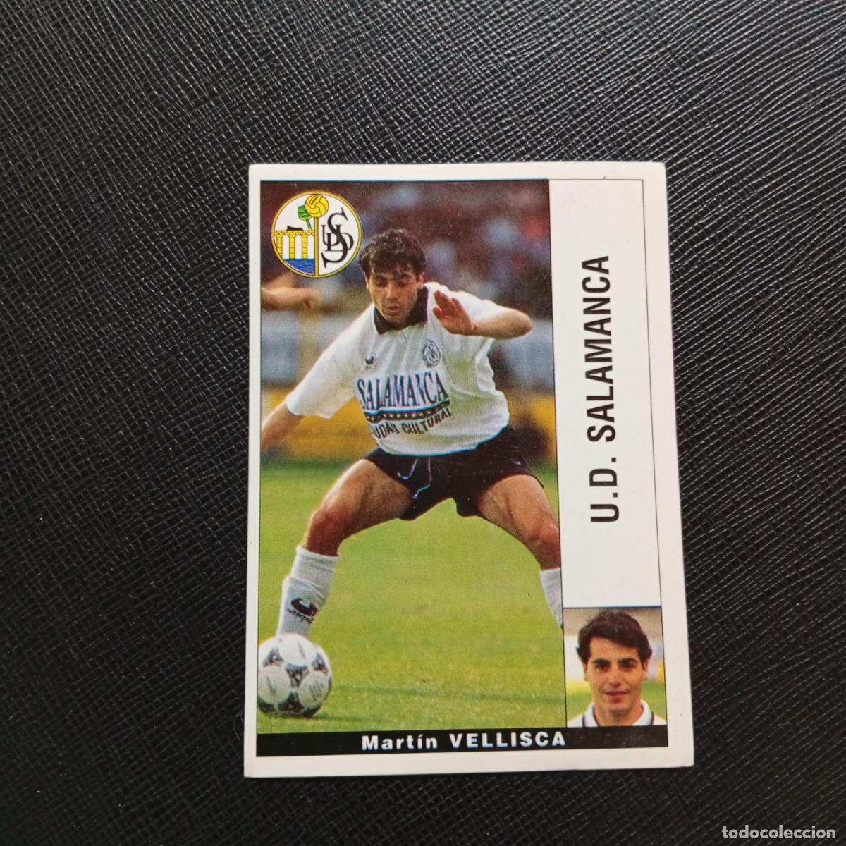 Cromos de F&uacute;tbol: VELLISCA SALAMANCA PANINI 1995 1996 CROMO FUTBOL LIGA 95 96 - SIN PEGAR - A168 PG154