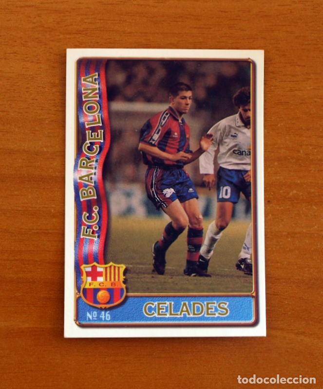 Cromos de F&uacute;tbol: Barcelona -N&ordm; 46 Celades -Mundicromo Las Fichas de la Liga de F&uacute;tbol 1996-1997-96-97