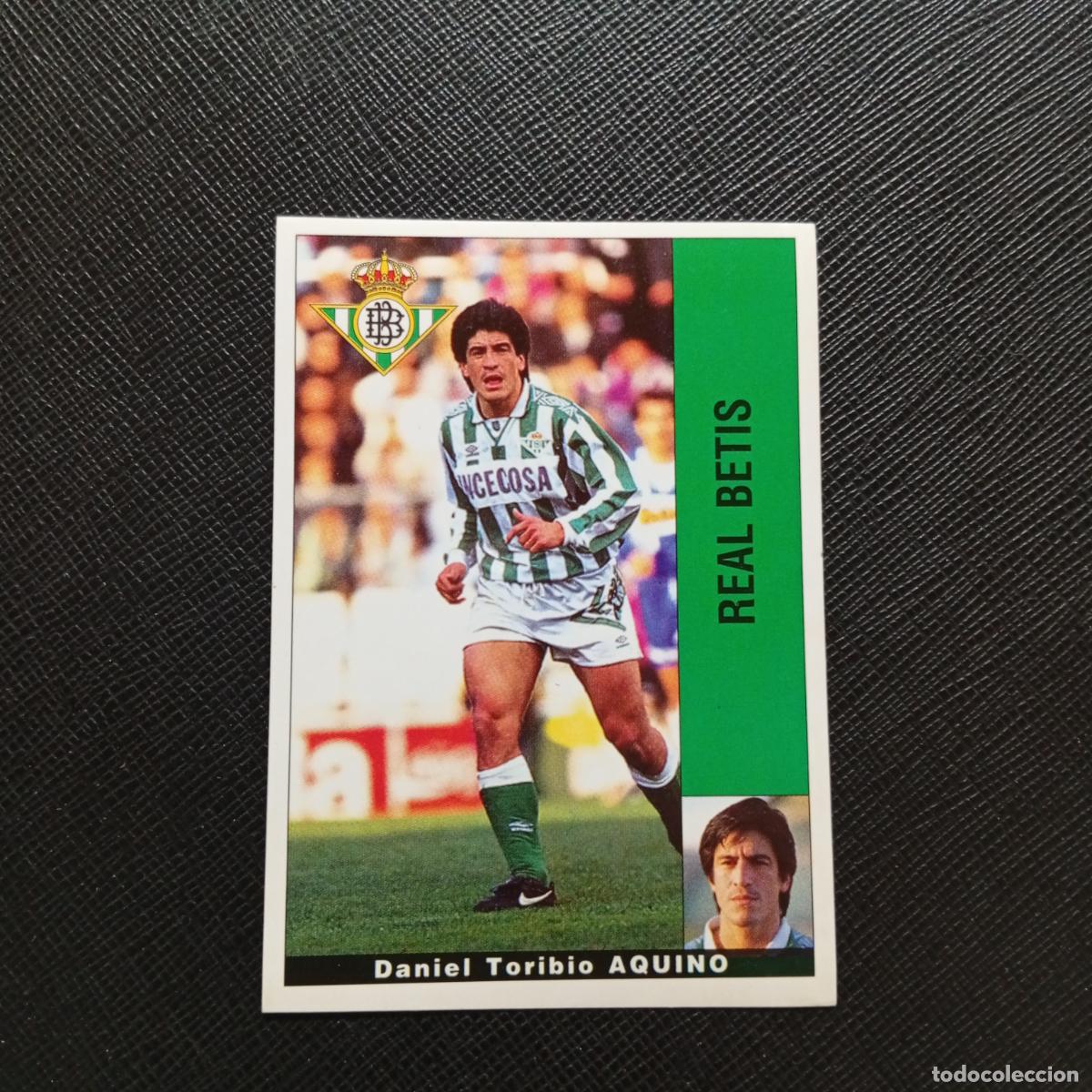 Cromos de F&uacute;tbol: AQUINO REAL BETIS PANINI 1995 1996 CROMO FUTBOL LIGA 95 96 - SIN PEGAR - A168 PG163