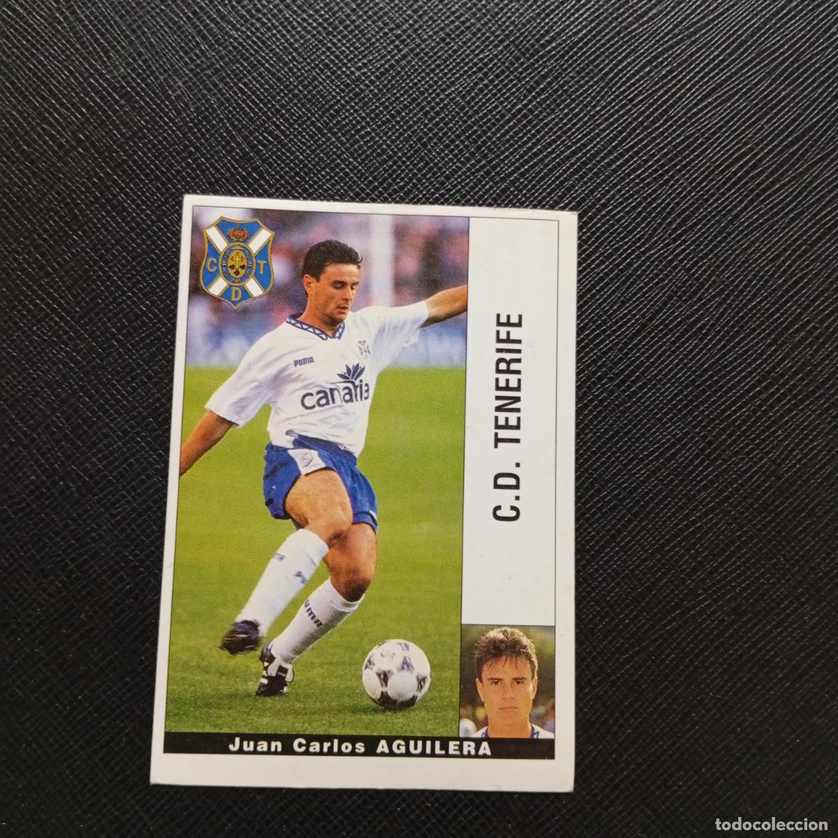 Cromos de F&uacute;tbol: AGUILERA TENERIFE PANINI 1995 1996 CROMO FUTBOL LIGA 95 96 - SIN PEGAR - A168 PG172