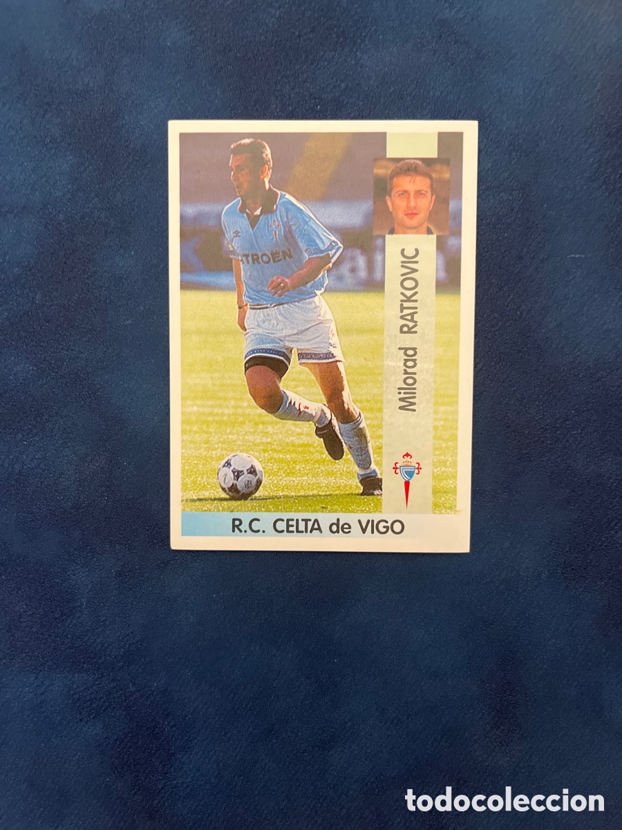 Cartes &agrave; collectionner de Football: RATKOVIC 171 CELTA DE VIGO 96 97 PANINI 1996 1997 NUEVO SIN PEGAR CROMO UNIFICO ENVIO