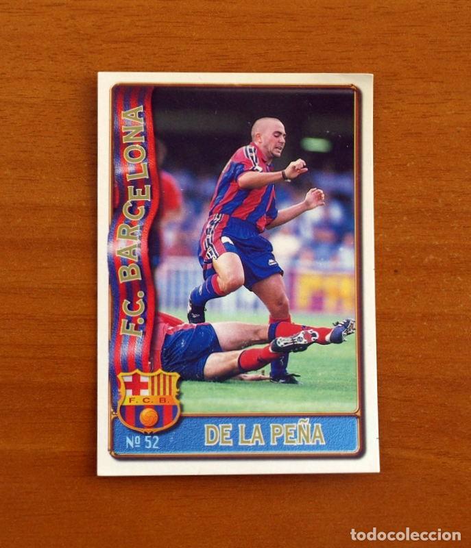 Cromos de F&uacute;tbol: Barcelona -N&ordm; 52 De La Pe&ntilde;a -Mundicromo Las Fichas de la Liga de F&uacute;tbol 1996-1997-96-97
