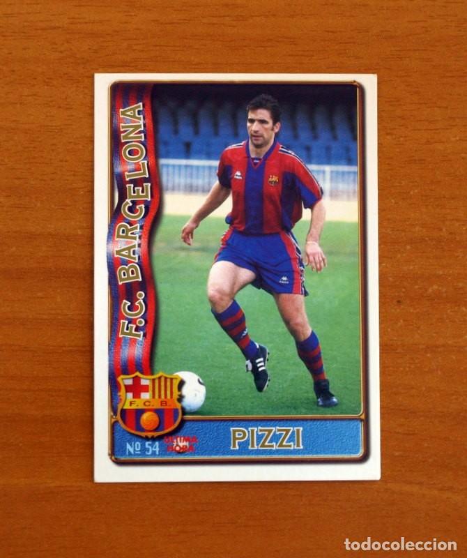 Cromos de F&uacute;tbol: Barcelona -N&ordm; 54 Pizzi -&Uacute;ltima Hora -Mundicromo Las Fichas de la Liga de F&uacute;tbol 1996-1997-96-97