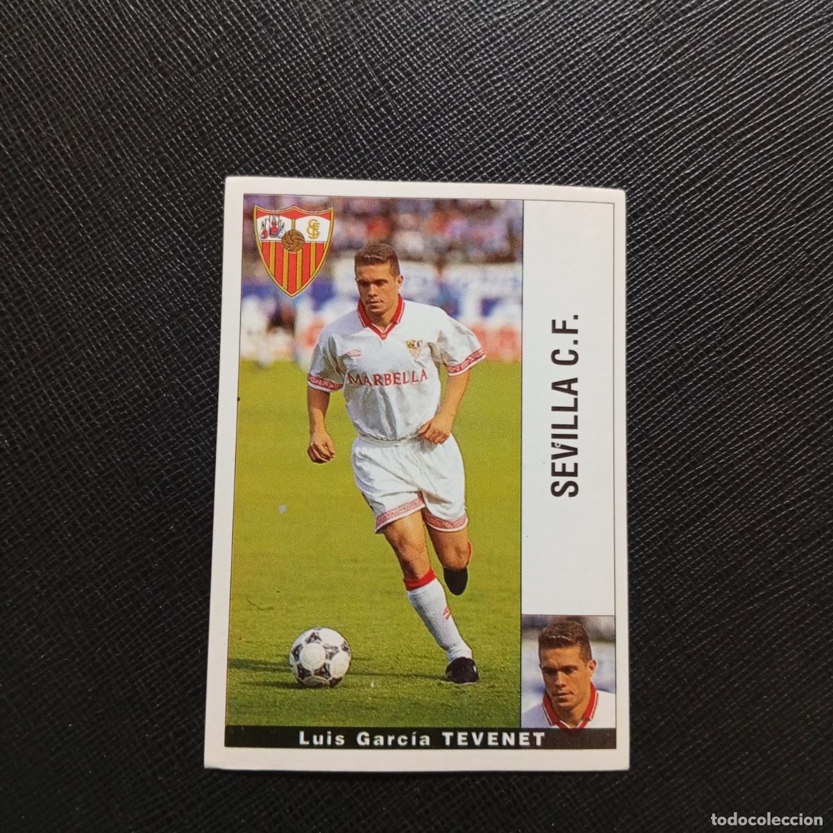 Cromos de F&uacute;tbol: TEVENET SEVILLA PANINI 1995 1996 CROMO FUTBOL LIGA 95 96 - SIN PEGAR - A168 PG208