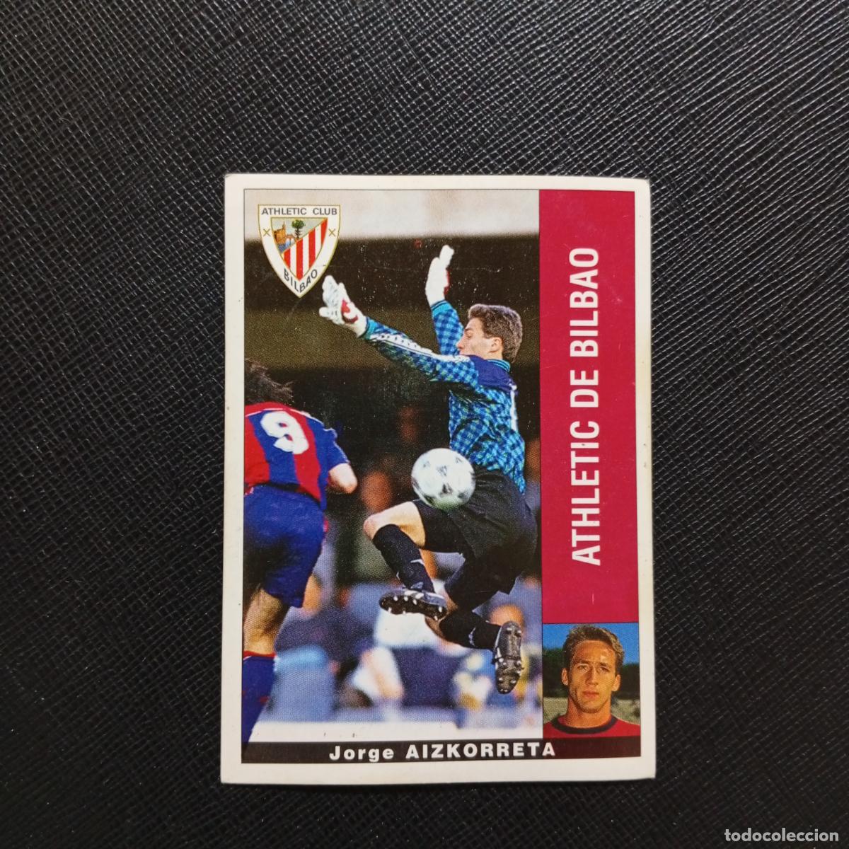 Cromos de F&uacute;tbol: AIZKORRETA BILBAO PANINI 1995 1996 CROMO FUTBOL LIGA 95 96 - SIN PEGAR - A168 PG208