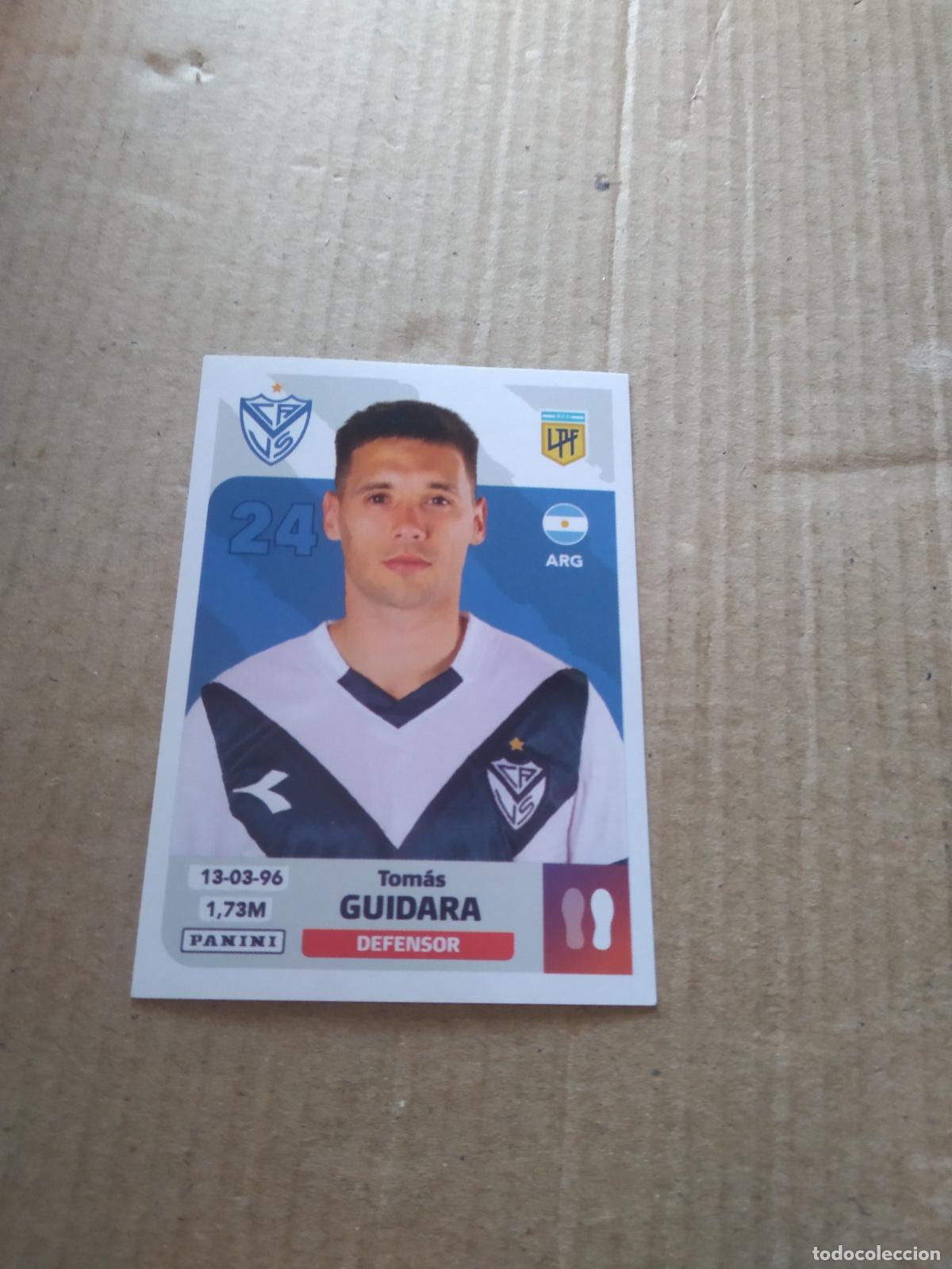 Figurine di Calcio: VEL 4 TOMAS GUIDARA VELEZ SARSFIELD CROMO FUTBOL ARGENTINO PANINI LIGA ARGENTINA 2024