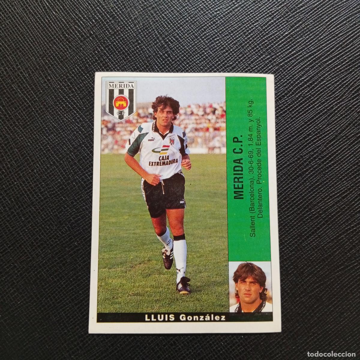 Figurine di Calcio: LLUIS MERIDA PANINI 1995 1996 CROMO FUTBOL LIGA 95 96 - SIN PEGAR - A168 PG226