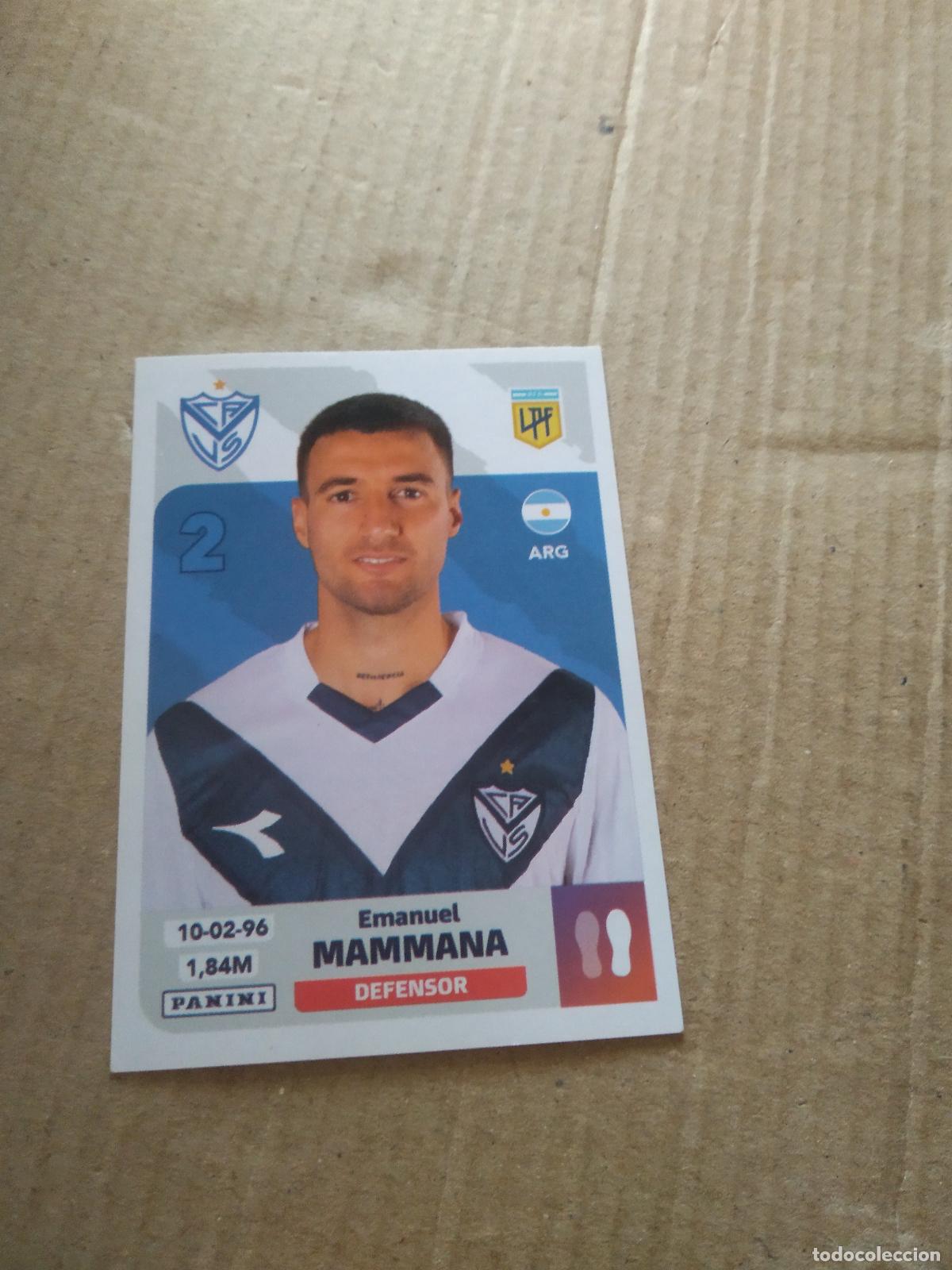 Figurine di Calcio: VEL 5 EMANUEL MAMMANA VELEZ SARSFIELD CROMO FUTBOL ARGENTINO PANINI LIGA ARGENTINA 2024