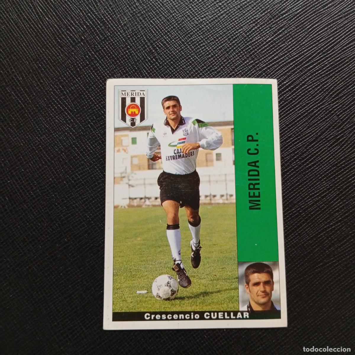 Figurine di Calcio: CUELLAR MERIDA PANINI 1995 1996 CROMO FUTBOL LIGA 95 96 - SIN PEGAR - A168 PG226
