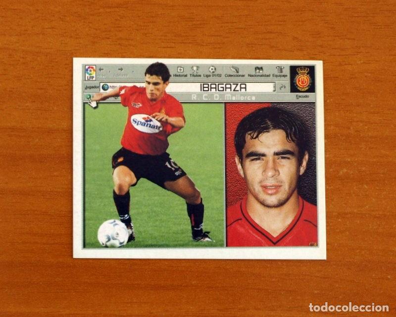 Figurine di Calcio: Mallorca - Ibagaza - Ediciones Este Liga 2001-2002, 01-02 - Nunca Pegado
