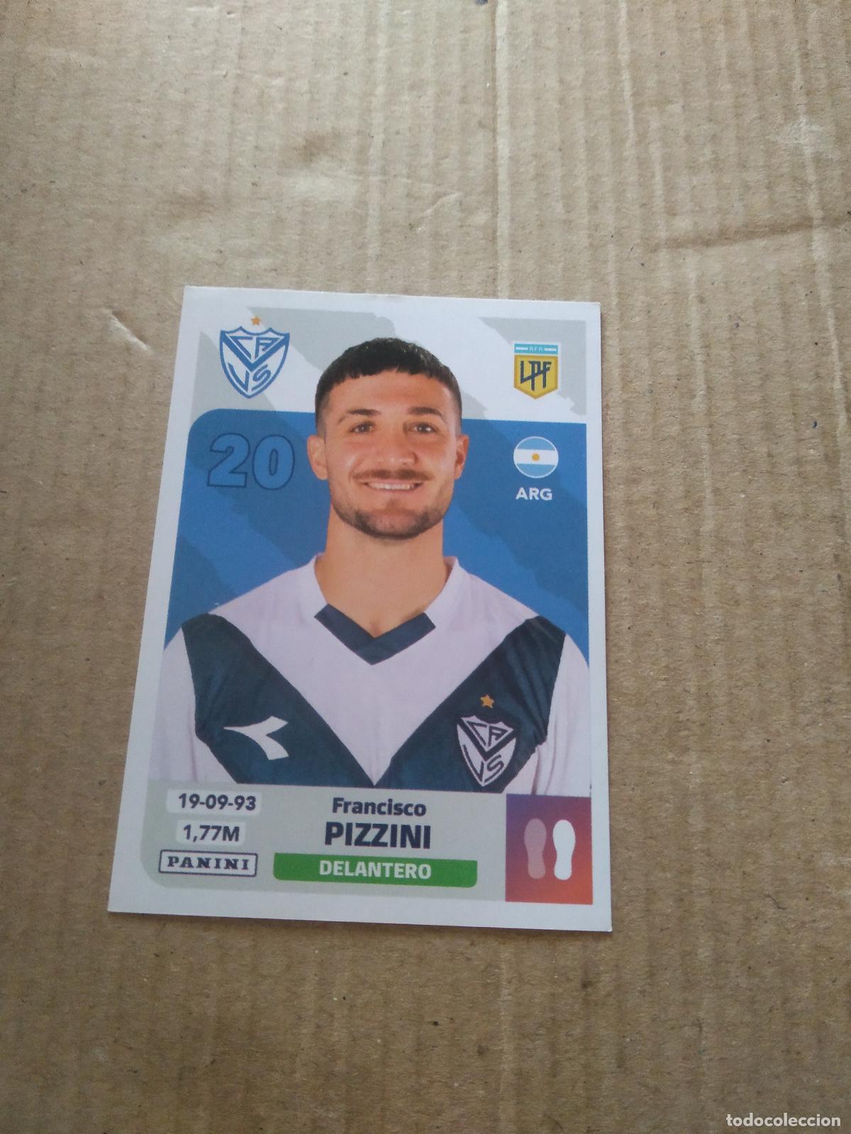 Figurine di Calcio: VEL 17 FRANCISCO PIZZINI VELEZ SARSFIELD CROMO FUTBOL ARGENTINO PANINI LIGA ARGENTINA 2024