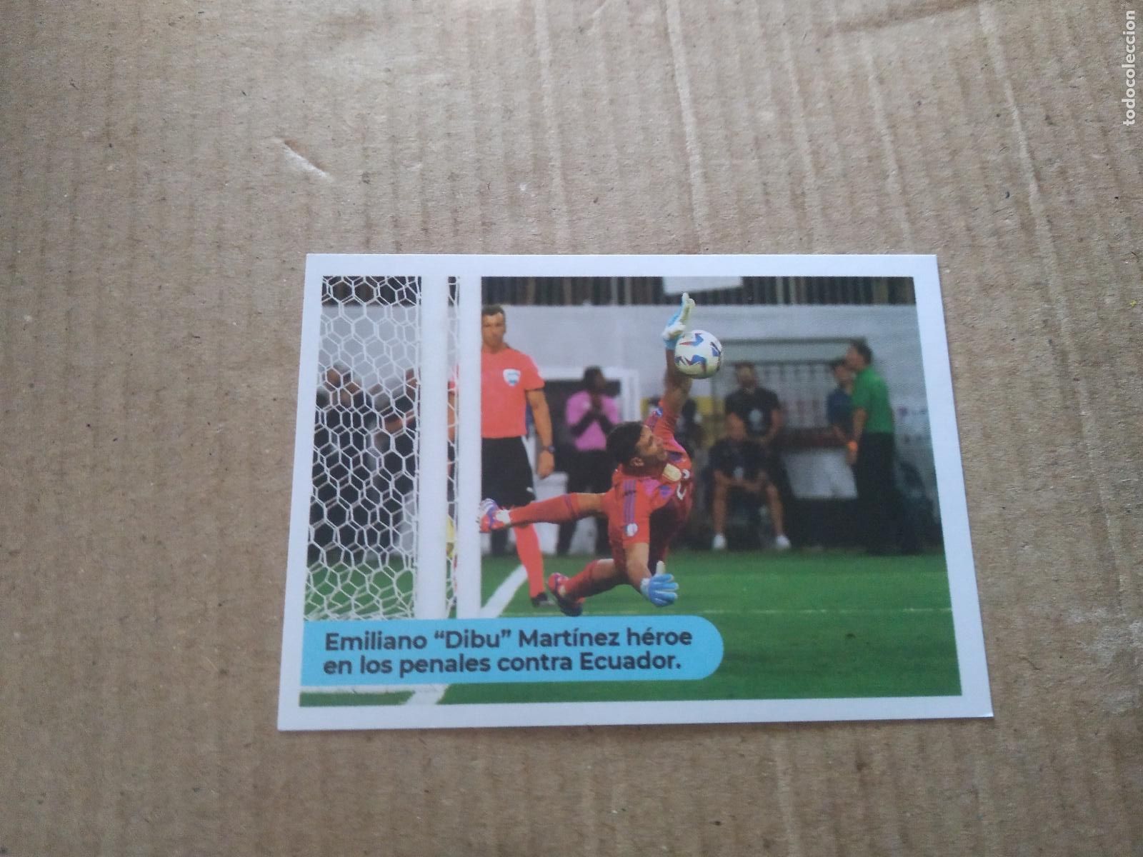 Cromos de F&uacute;tbol: YPF 4 DIBU EMILIANO MARTINEZ CROMO FUTBOL ARGENTINO PANINI LIGA ARGENTINA 2024