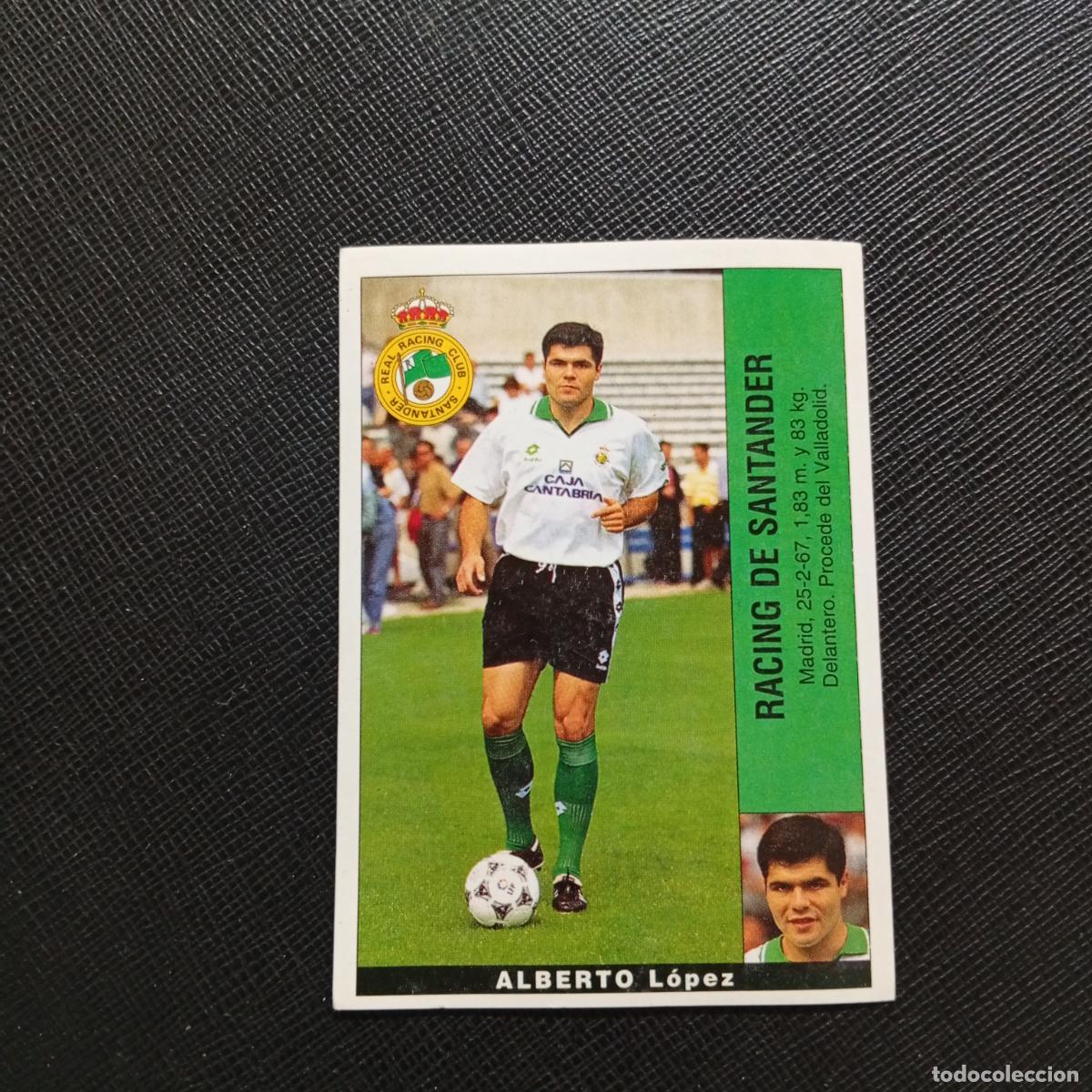 Cromos de F&uacute;tbol: ALBERTO RACING PANINI 1995 1996 CROMO FUTBOL LIGA 95 96 - SIN PEGAR - A168 PG244