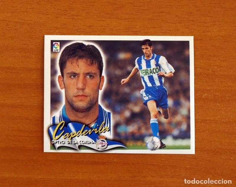 Figurine di Calcio: Deportivo de La Coru&ntilde;a - Capdevila - COLOCA - Ediciones Este Liga 2000-2001, 00-01 - Nunca Pegado