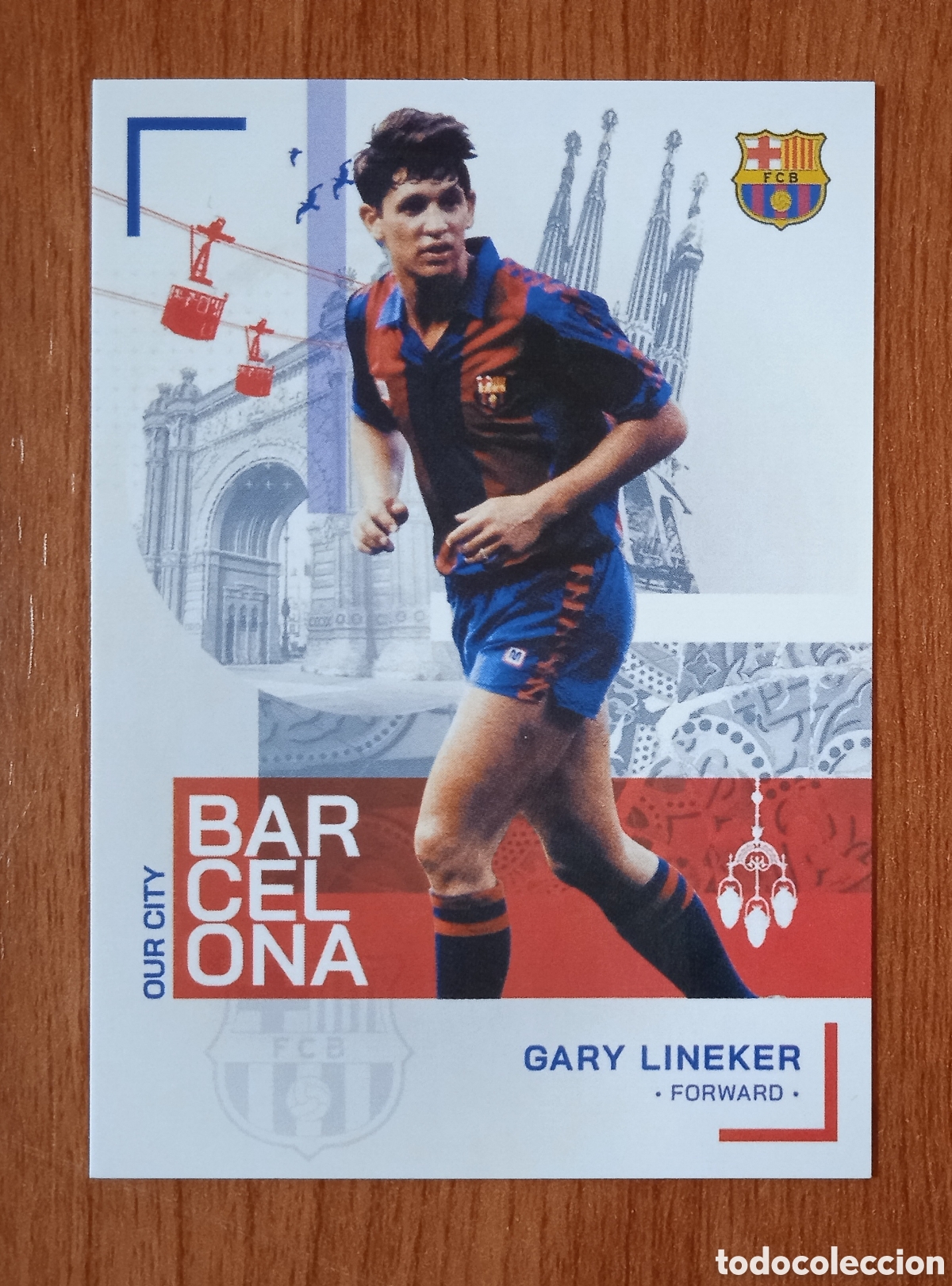 Cromos de F&uacute;tbol: GARY LINEKER FC BARCELONA 2023 TOPPS SET TEAM 31