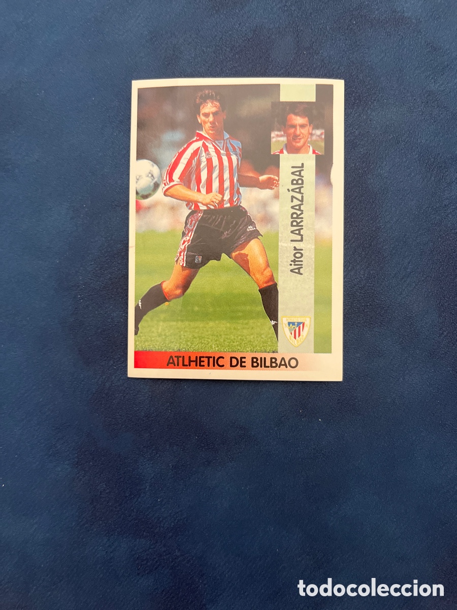 Cartes &agrave; collectionner de Football: LARRAZABAL 198 ATHLETIC CLUB 96 97 PANINI 1996 1997 NUEVO SIN PEGAR CROMO UNIFICO ENVIO
