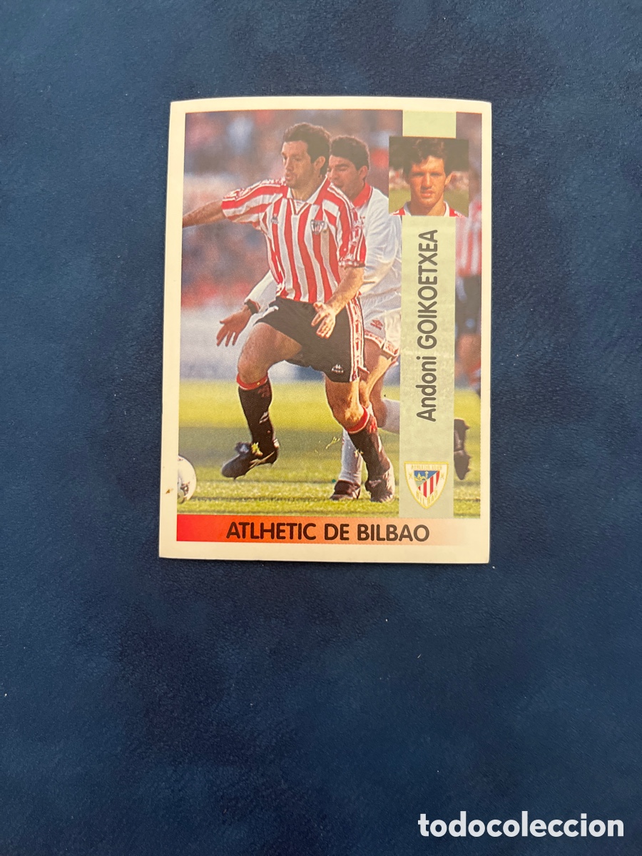 Cartes &agrave; collectionner de Football: GOIKOETXEA 199 ATHLETIC CLUB 96 97 PANINI 1996 1997 NUEVO SIN PEGAR CROMO UNIFICO ENVIO