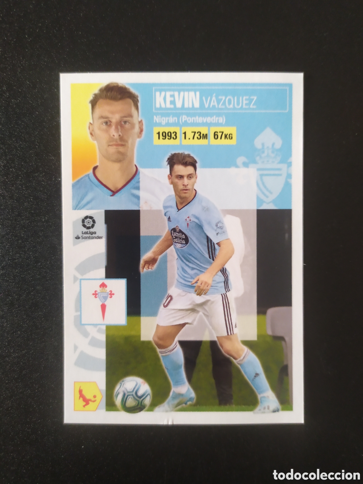 Cromos de F&uacute;tbol: Liga este 2020 2021 20 21 panini Kevin n&deg; 5 A Celta Vigo
