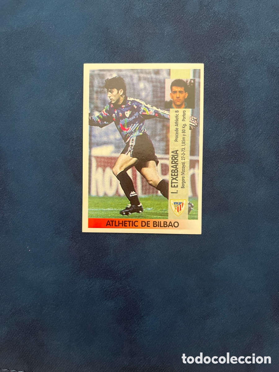 Cromos de F&uacute;tbol: IMANOL ETXEBARRIA 208 A ATHLETIC CLUB 96 97 PANINI 1996 1997 NUEVO SIN PEGAR CROMO UNIFICO ENVIO