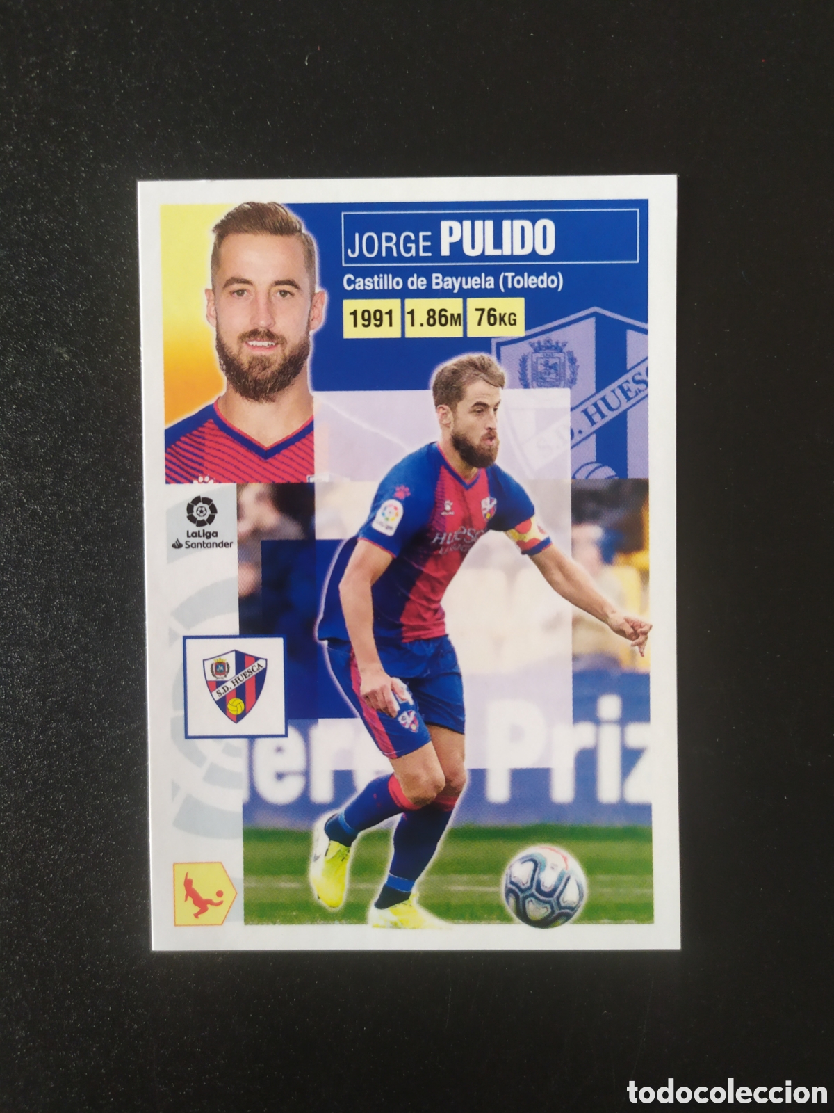 Cromos de F&uacute;tbol: Liga este 2020 2021 20 21 panini Pulido n&deg; 7 Huesca