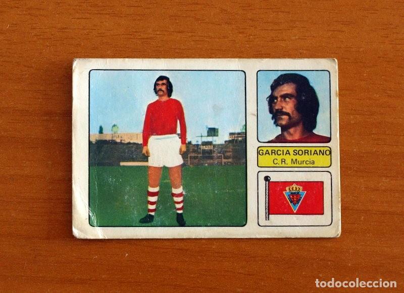 Cromos de F&uacute;tbol: Murcia - Garc&iacute;a Soriano - Editorial Fher 1973-1974, 73-74