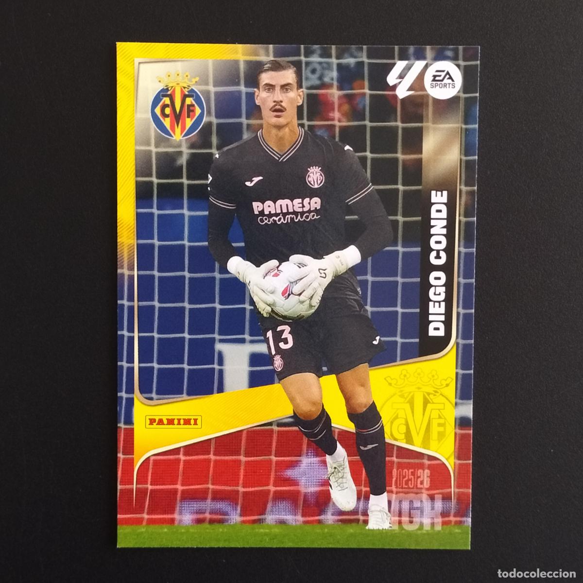 Cromos de F&uacute;tbol: MGK 363 DIEGO CONDE VILLARREAL CROMOS ALBUM MEGACRACKS LIGA FUTBOL 2025 2026 25 26