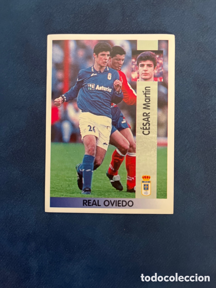 Figurine di Calcio: CESAR 229 REAL OVIEDO 96 97 PANINI 1996 1997 NUEVO SIN PEGAR CROMO UNIFICO ENVIO