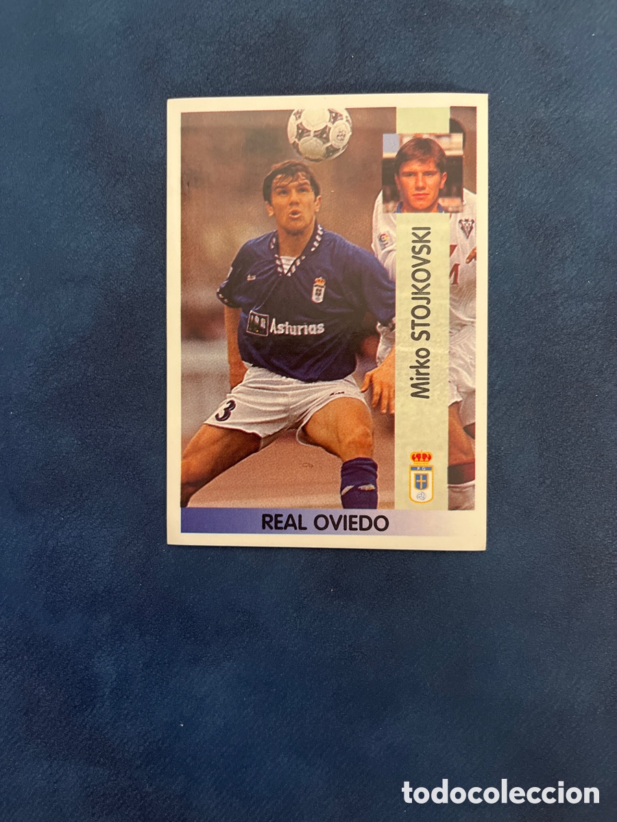 Figurine di Calcio: STOJKOVSKI 230 REAL OVIEDO 96 97 PANINI 1996 1997 NUEVO SIN PEGAR CROMO UNIFICO ENVIO