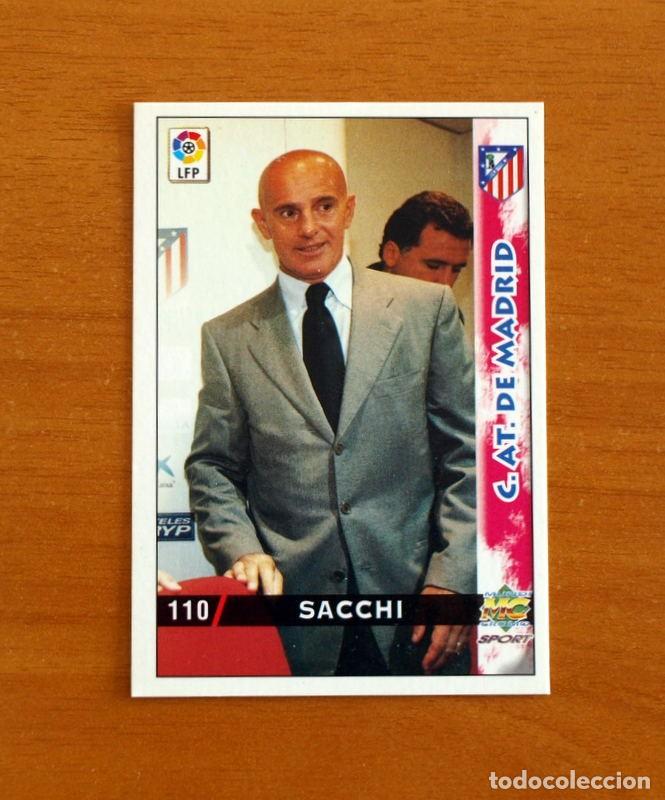 Cromos de F&uacute;tbol: Atl&eacute;tico de Madrid - N&ordm; 110 Sacchi Entrenador - Mundicromo Las Fichas de la Liga 1998-1999-98-99