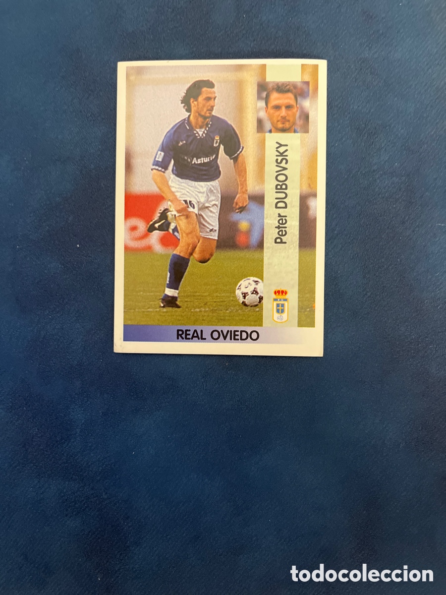 Fu&szlig;ball-Sticker: DUBOVSKY 236 REAL OVIEDO 96 97 PANINI 1996 1997 NUEVO SIN PEGAR CROMO UNIFICO ENVIO