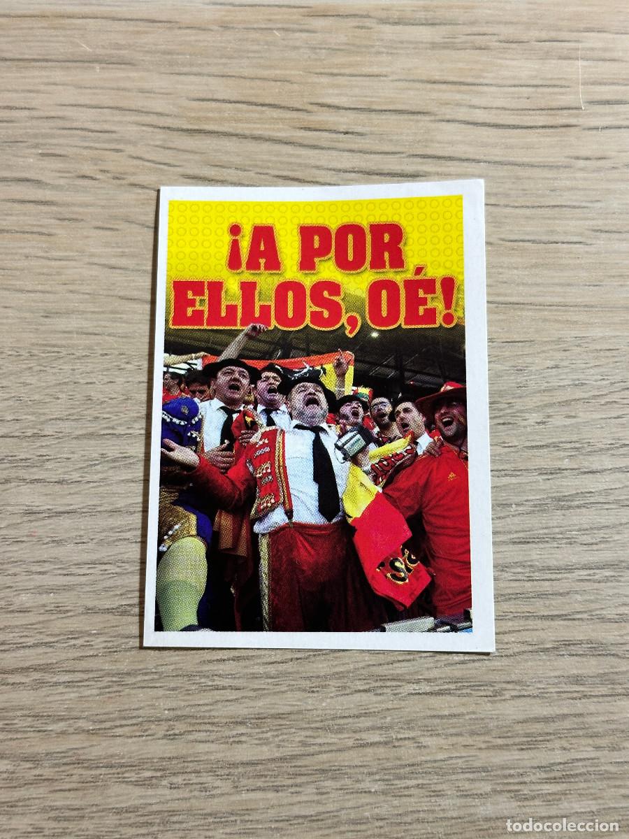 Cromos de F&uacute;tbol: CAMPEONES n&ordm; 206 A POR ELLOS SELECION ESPA&Ntilde;OLA 2009 PANINI CROMO SIN PEGAR NUEVO