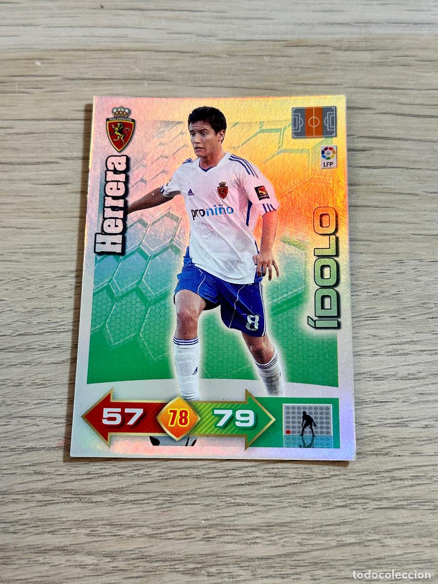 Cromos de F&uacute;tbol: HERRERA IDOLO ZARAGOZA ADRENALYN XL 2010 2011 PANINI 10 11