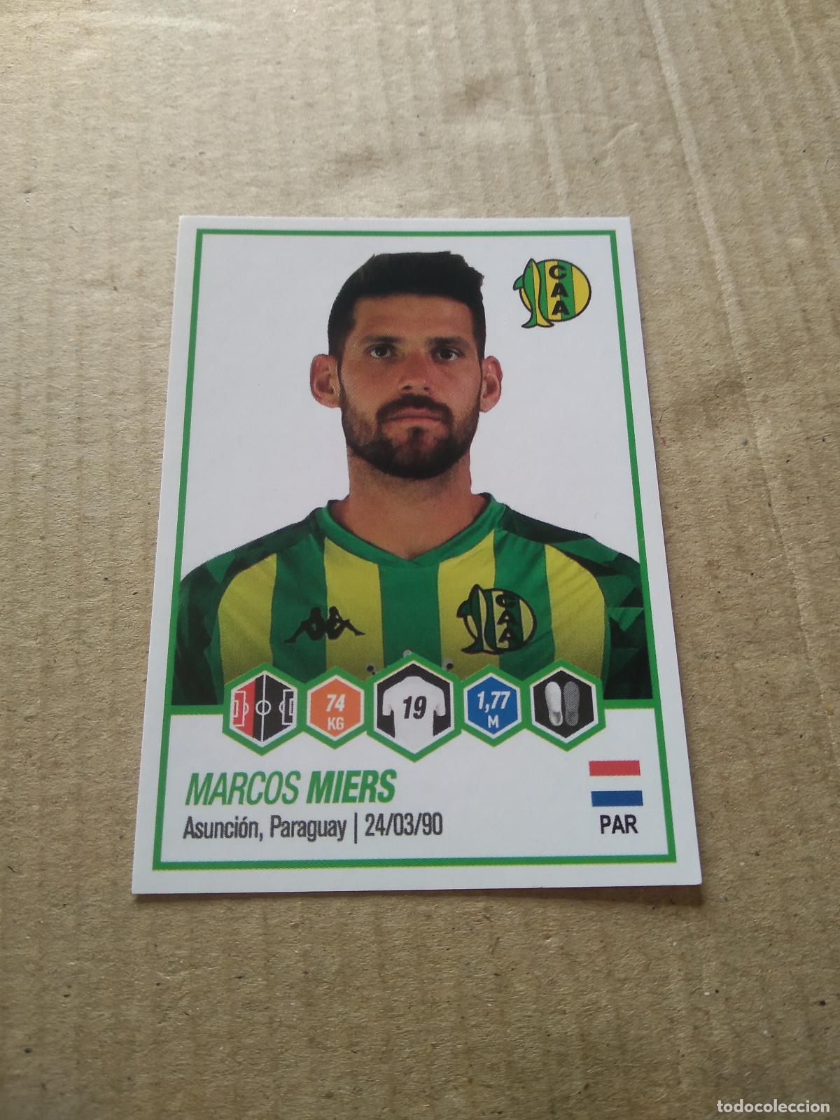 Fu&szlig;ball-Sticker: 9 MARCOS MIERS ALDOSIVI CROMO FUTBOL ARGENTINO PANINI LIGA ARGENTINA 2022