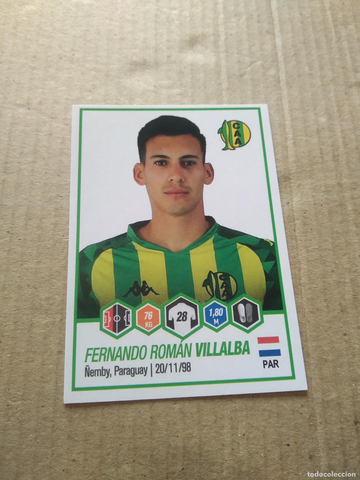 Fu&szlig;ball-Sticker: 10 FERNANDO ROMAN VILLALBA ALDOSIVI CROMO FUTBOL ARGENTINO PANINI LIGA ARGENTINA 2022