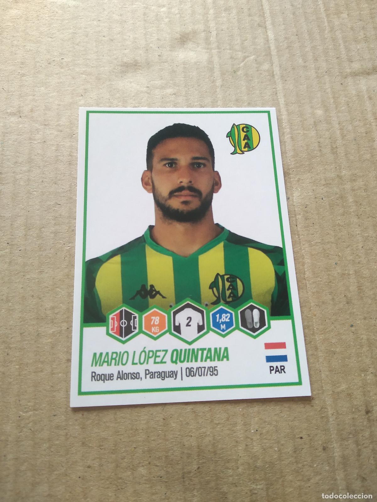 Fu&szlig;ball-Sticker: 11 MARIO LOPEZ QUINTANA ALDOSIVI CROMO FUTBOL ARGENTINO PANINI LIGA ARGENTINA 2022