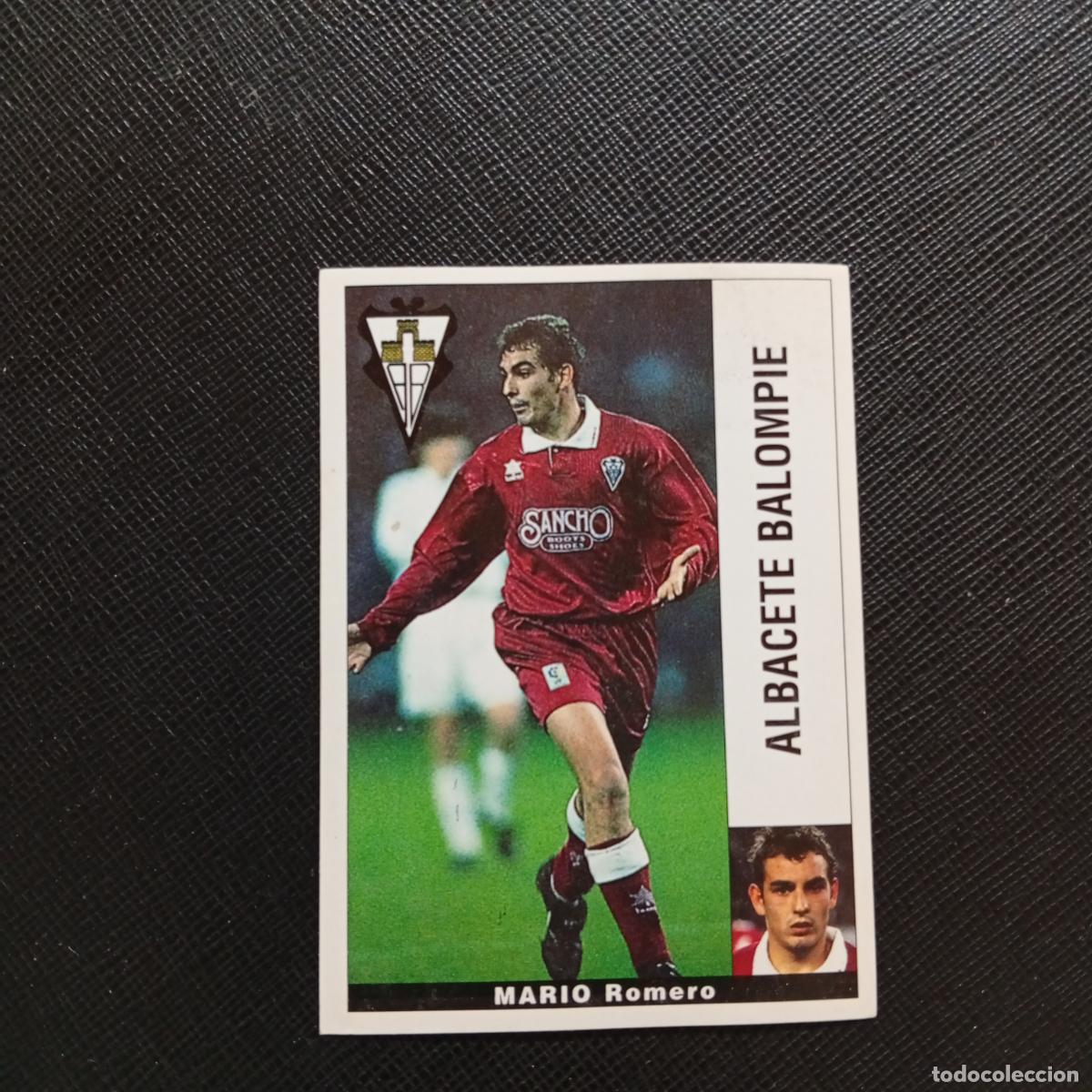 Cromos de F&uacute;tbol: MARIO ALBACETE PANINI 1995 1996 CROMO FUTBOL LIGA 95 96 - SIN PEGAR - A168 PG253