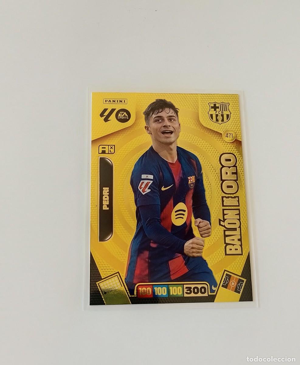 Figurine di Calcio: ADRENALYN 2025/2026 PEDRI ( BAL&Oacute;N DE ORO ) - EL DE LA FOTO - DE SOBRE