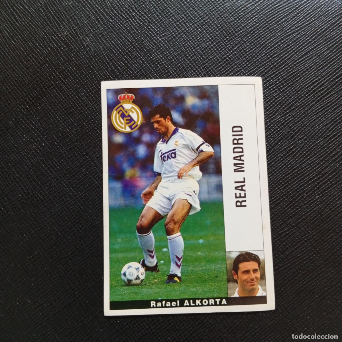 Cromos de F&uacute;tbol: ALKORTA REAL MADRID ANINI 1995 1996 CROMO FUTBOL LIGA 95 96 - SIN PEGAR - A168 PG253